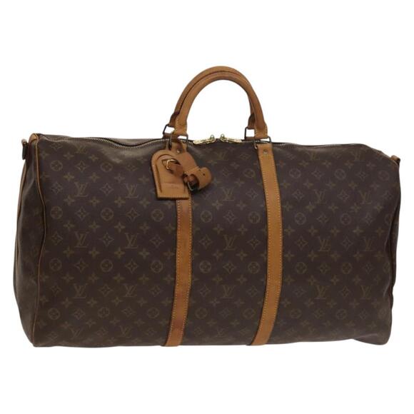 LOUIS VUITTON Monogram Keepall Bandouliere 60 Boston Bag M41412 - Picture 1 of 16